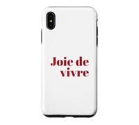 Joie de vivre - Joy Of Life French Phrase Case for iPhone XS Max