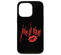 Joie de Vivre Joy Of Life Lipstick Kiss Case for iPhone 13 Pro
