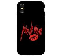 Joie de Vivre Joy Of Life Lipstick Kiss Case for iPhone X/XS