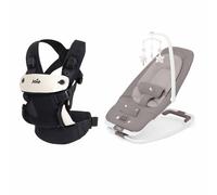 Joie Dreamer Bouncer & Savvy Carrier - Walnut/Jett