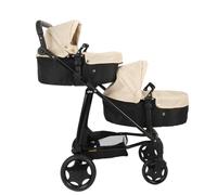 Joie Evalite Stone & Black Dolls Pram - 9 Play Modes