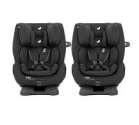 Joie Every Stage ISOFIX Group 0+/1/2/3 Car Seat (2 Pack) - Coal (0-12 Years)