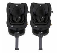 Joie i-Spin 360 R129 i-Size 40-105cm Car Seat (2 Pack) - Shale (0-4 Years)