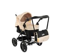 Joie Junior Stone Classic Pram & Parasol | Includes Matching Changing Bag & Adjustable Hood | Under Seat Storage | Kids Toy Travel System Pushchair Buggy |Pushchair & Pram Toys For Kids Aged 3+
