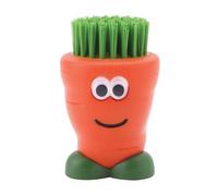 Joie Kitchen Gadgets 067742-668318 Carded Veggie Dude Brush, Orange