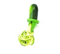 Joie Kitchen Gadgets 26511 Harold Import Co Joie Vegetable Spiraliser Slicer, Green, Stainless Steel