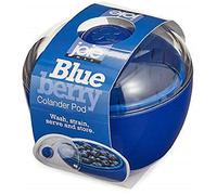 Joie Kitchen Gadgets Berry Colander Pod - Wash, Strain, Serve & Store, Durable ABS, Blueberry