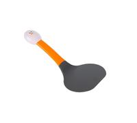 Joie Kitchen Gadgets Eggy Flex Flip Turner, Wide and Flexible Spatula for Easy and Reliable Flips, Black, M
