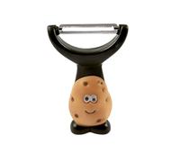 Joie Kitchen Gadgets Spud Dude Y Peeler - Stainless Steel Blade for Fruits & Vegetables, Ergonomic Handle, One Size, Green