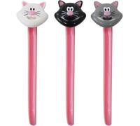 Joie 12415 Meow Bag Ties, Plastic, White, Black, and Grey