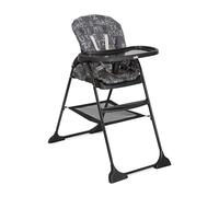 Joie Mimzy Snacker Compact Fold Highchair (Approx. 6 Months to Approx 15kg/3 Years) - ABC Charcoal