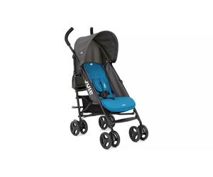 Joie Nitro E Pushchair Stroller Lightweight Umbrella Pram Travel Buggy Blue UK