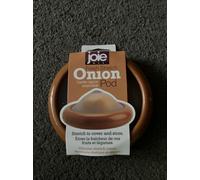 Joie Onion Food Saver Stretch Pod Silicone Orange Kitchen Storage Container B13
