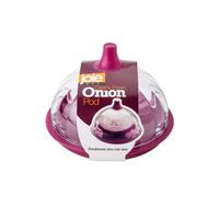 Joie Onion Saver ? Purple Onion Storage Pod with Clear Lid for Fridge, BPA-Free & Dishwasher Safe, Keeps Onions Fresh