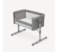 Joie Roomie Glide Bedside Crib - Foggy Grey