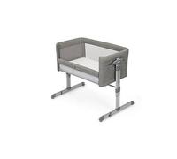 Joie Roomie Glide Bedside Crib - Foggy Grey