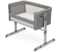 Joie Roomie Glide Bedside Crib - Foggy Grey