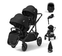 Joie Signature Versiti 2-in-1 Tandem Travel System 7-Piece Bundle - Eclipse