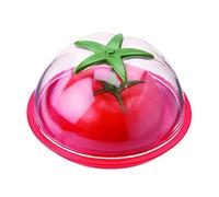 Joie Tomato Saver - Red Tomato Storage Container with Clear Lid, BPA-Free & Reusable, Keeps Produce Fresh, Red