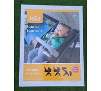 Joie Tourist Stroller - Shale - Pram Pushchair Push Lightweight
