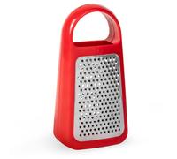 Joie Tower Grater ? Double-Sided Stainless Steel Cheese & Vegetable Grater, BPA-Free & Dishwasher Safe, Assorted Colors
