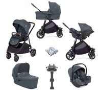 Joie Versatrax E Trio i-Snug Travel System with Ramble Carrycot & i-Base LX2 - Moonlight