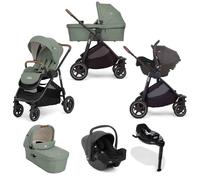Joie Versatrax On the Go Bundle with Ramble XL Carrycot, i-Snug 2 Car Seat & i-Base Encore - Laurel