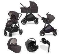 Joie Versatrax On the Go Bundle with Ramble XL Carrycot, i-Snug 2 Car Seat & i-Base Encore - Shale