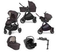 Joie Versatrax Travel System with Ramble XL Carrycot, i-Snug Car Seat & i-Base LX2 - Shale