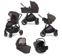 Joie Versatrax Travel System with Ramble XL Carrycot & i-Snug Car Seat - Shale
