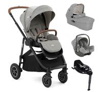 Joie Versatrax Travel System With Rotating Car Seat Bundle, Pebble