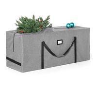 JOIEDOMI Christmas Tree Storage Bag, 9ft/274.32cm Artificial Disassembled Holiday Tree Bag, Heavy Duty 600D Oxford Fabric Waterproof Xmas Tree Bag with Durable Reinforced Handles&Dual Zipperrey(Grey)