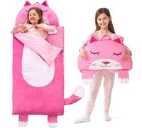 JOIEDOMI Sleeping Bag with Pillow & Blanket - Nap Mat for Kids -Slumber Bag for Daycare Kindergarten- Kids Sleeping Bag- Gift for Birthday Christmas