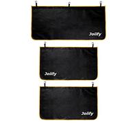 Joiify 3 Pcs Fender Covers for Mechanics, 25 Strong Magnets, Microfiber Leather Car Fender Protector Mats - Size M