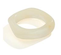 Joiigaem Chunky Acrylic Bangle Bracelet Cuff Colorful Irregular Large Resin Cute Candy Geometric Polygon Wide Transparent Wristbands Bracelets Statement Jewelry for Women, One Size, Acrylic Resin, no