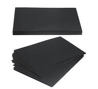 JOIKIT 100 Sheets A4 Black Card Paper, 300gsm 297 x 210mm Cardstock for DIY, Art