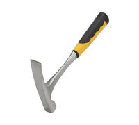 JOIKIT 29oz Brick Hammer, Flat Head Rock Pick Hammer, Double Head Geological Hammer for Mining