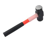 JOIKIT 4lb Sledge Hammer with PPR Handle, High-Carbon Steel Head Lump Hammer for Camping and Work