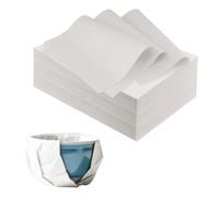 JOIKIT 600 Sheets A3 Newsprint Paper, 420 x 297mm White Newspaper Offcuts Sheets for Wrapping, Packing