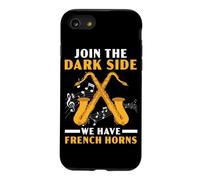 Join The Dark Side We Have French Horns Saxophone Musician Case for iPhone SE (2020) / 7/8
