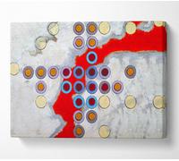 Join The Dots Canvas Print Wall Art - Medium 20 X 32 Inches