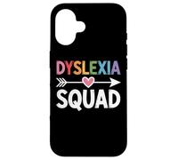 Join The Dyslexia Squad Empower Awareness Inclusion Case for iPhone 16
