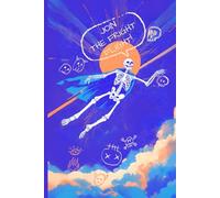 Join the Fright Flight!: Cosmic Horror Journal for Halloween & Humor Lovers | Spooky Skeleton, Ghosts & Devils Design | 120 Lined Pages for Writing or Sketching | 6x9” Notebook for Adults & Teens