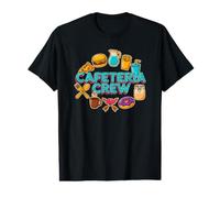 Join the Fun Retro Cafeteria Crew School Food Service Team Value Graphic T-Shirt