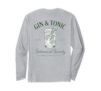Join The Gin Tonic Social Club Cocktail Enthusiasts Long Sleeve T-Shirt