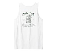 Join The Gin Tonic Social Club Cocktail Enthusiasts Tank Top