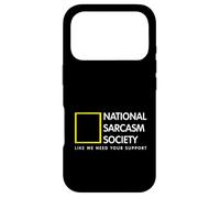 Join the National Sarcasm Society Sarcastic Humor Case for iPhone 17 Pro