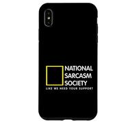 Join the National Sarcasm Society Sarcastic Humor Case for iPhone XS Max