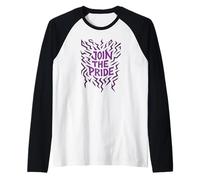 Join The Pride Halloween Kids Matching Tribal Tattoo Pattern Raglan Baseball Tee