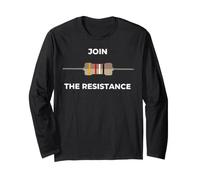 Join The Resistance Electrical Resistor Long Sleeve T-Shirt